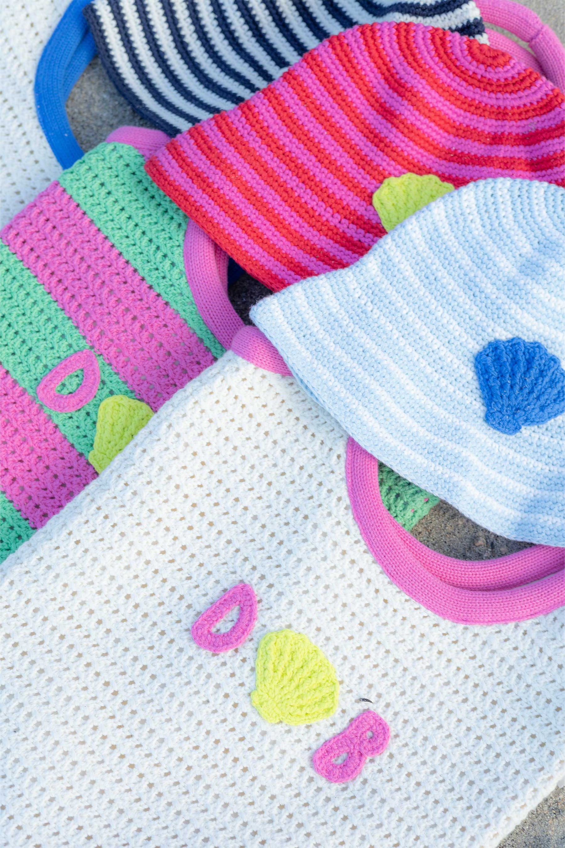The Cove Bag - Watermelon Stripe