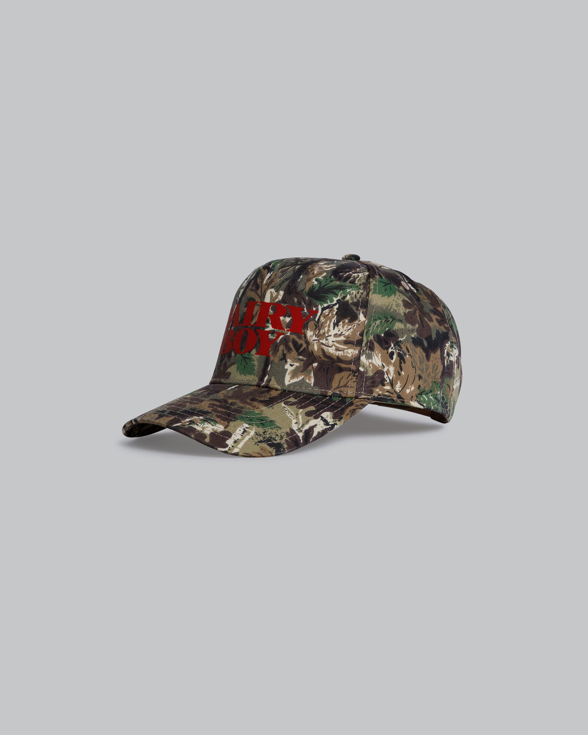 Camo Trucker Hat - Red