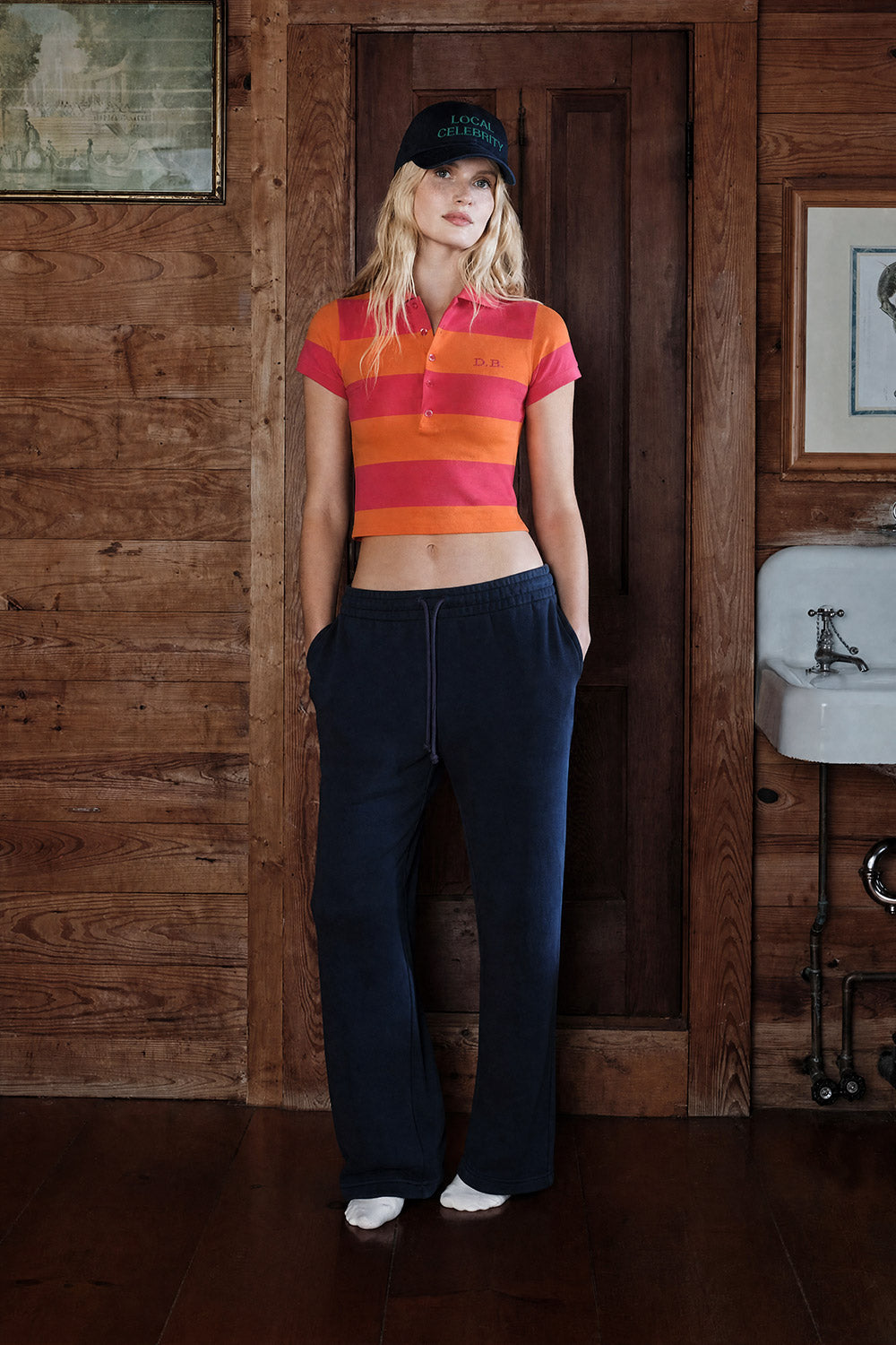 Straight Leg Sweatpant - Classic Navy