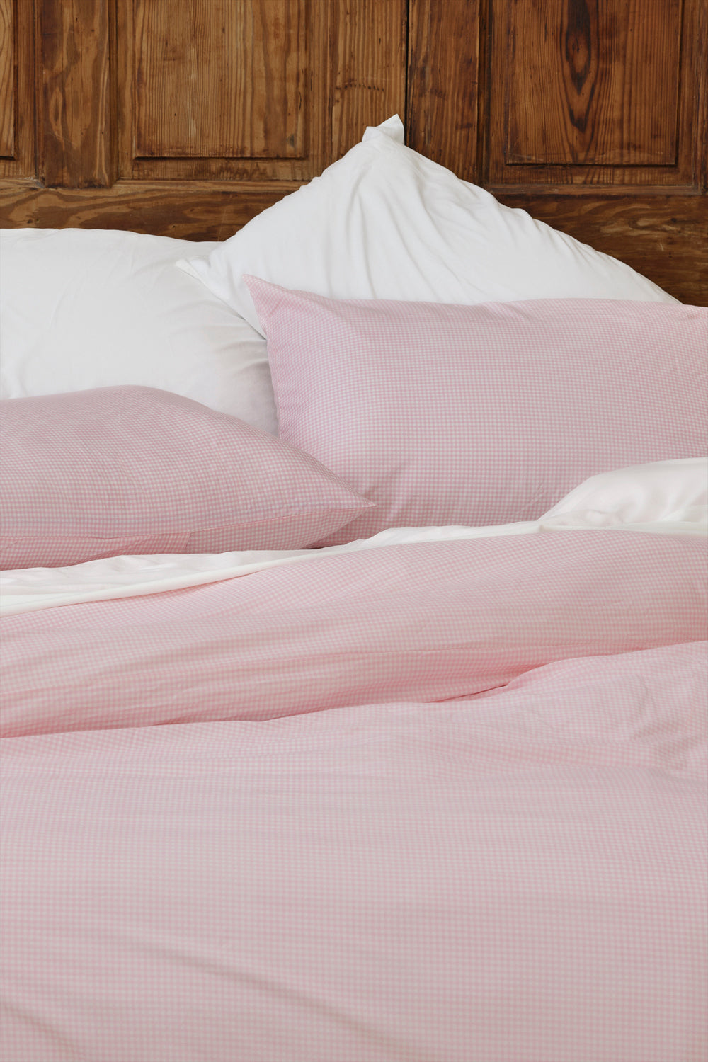 Farm Friends Bedding Kit - Pink Gingham