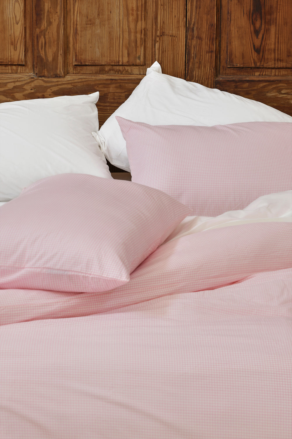 Farm Friends Bedding Kit - Pink Gingham