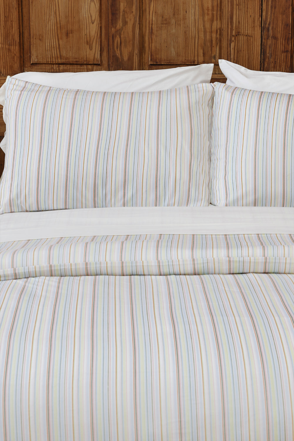 Farm Friends Sham Set - Ribbon Stripe