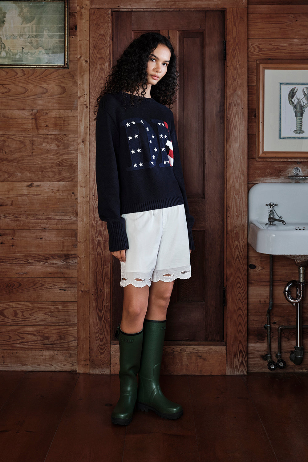 American Summer Sweater - Navy