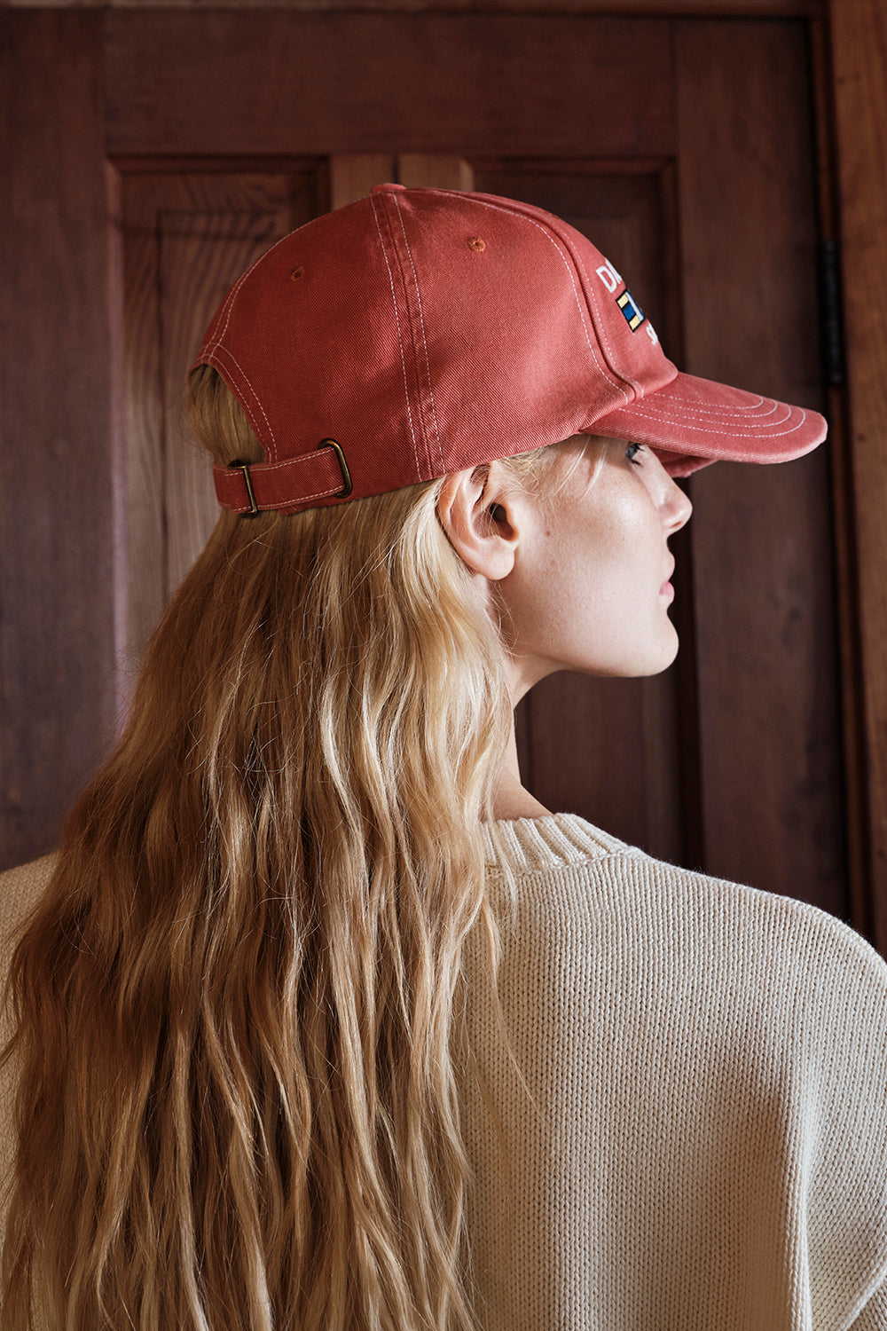 Sailing School Baseball Hat - Nantucket Red