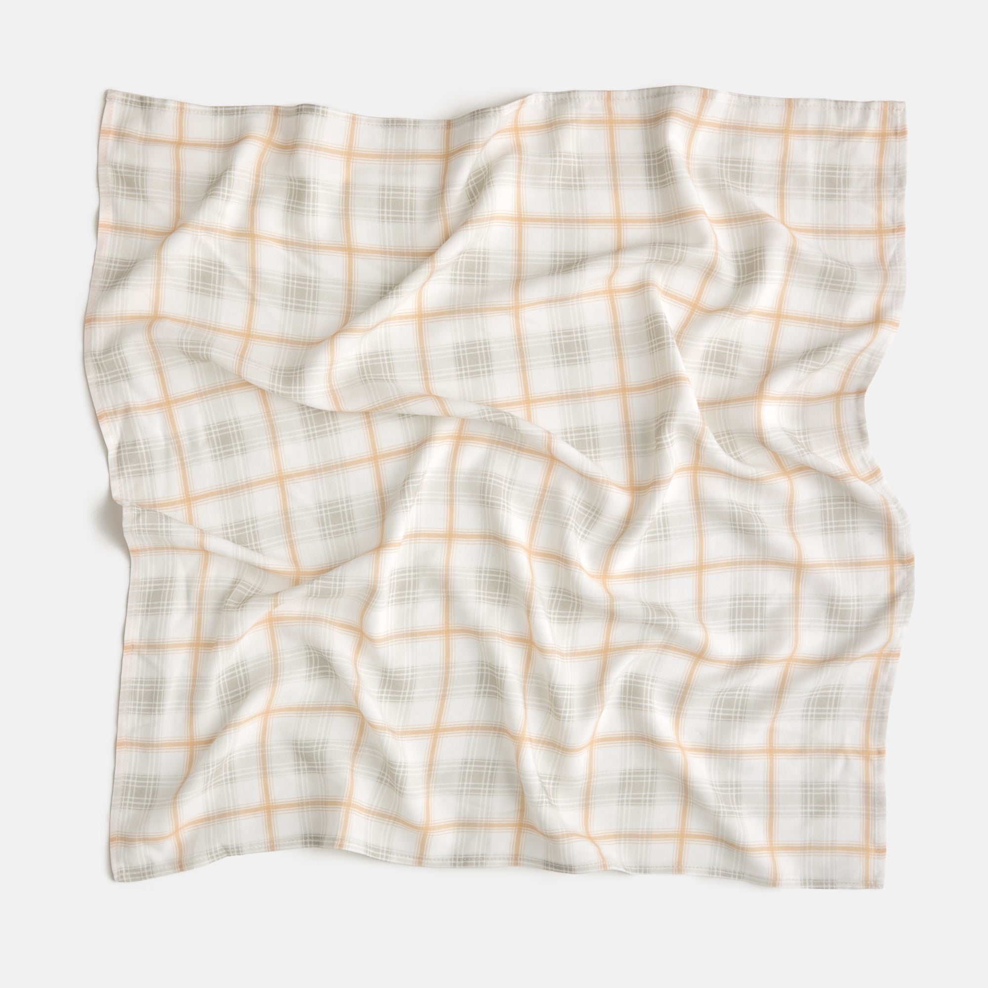 Garden Bed Head Scarf - Sailor Plaid
