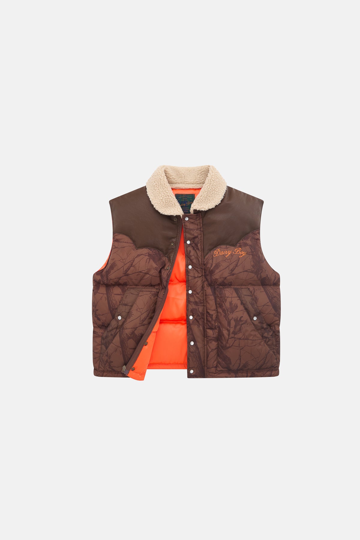 Mountain Puffer Vest - Lowcountry Camo