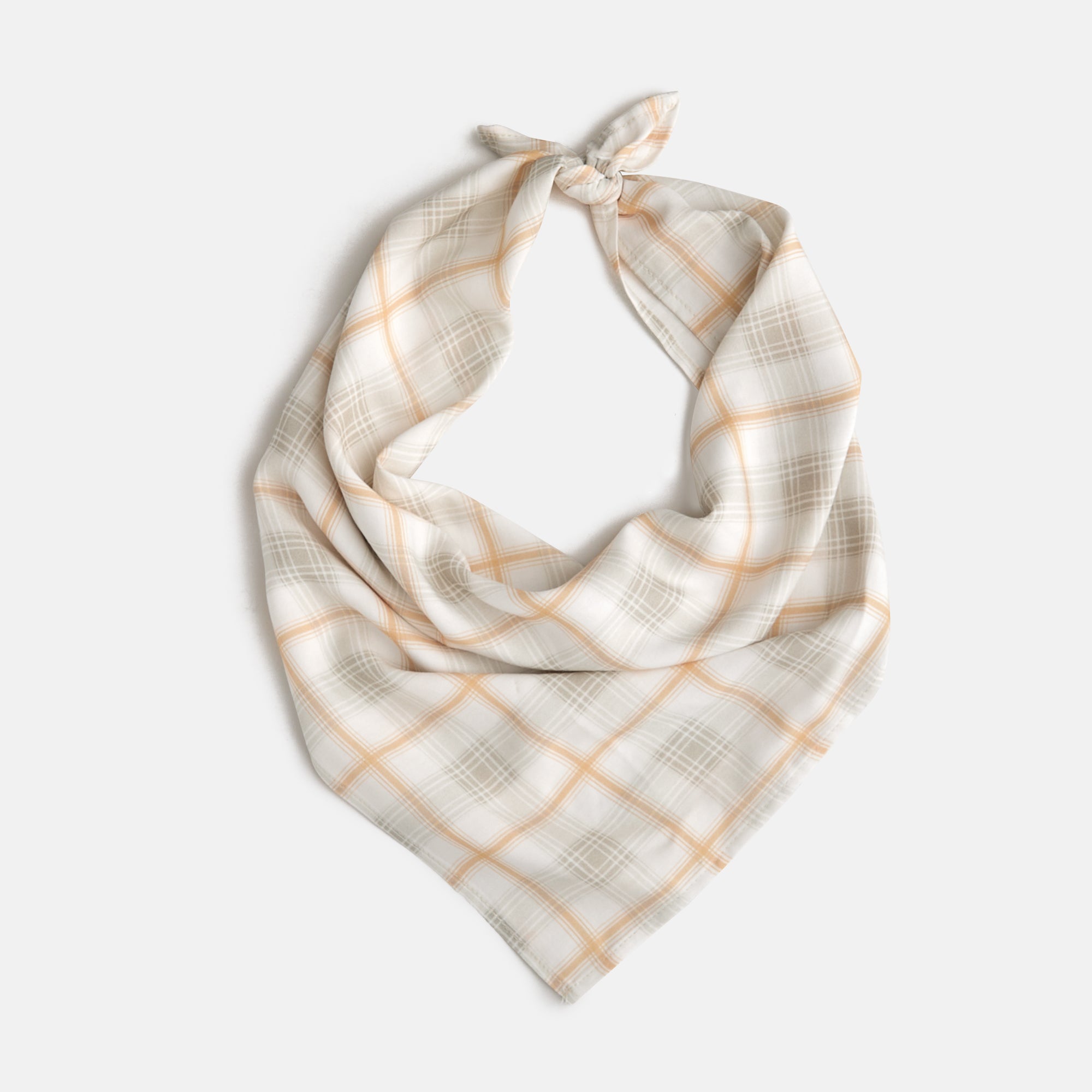 Garden Bed Head Scarf - Sailor Plaid