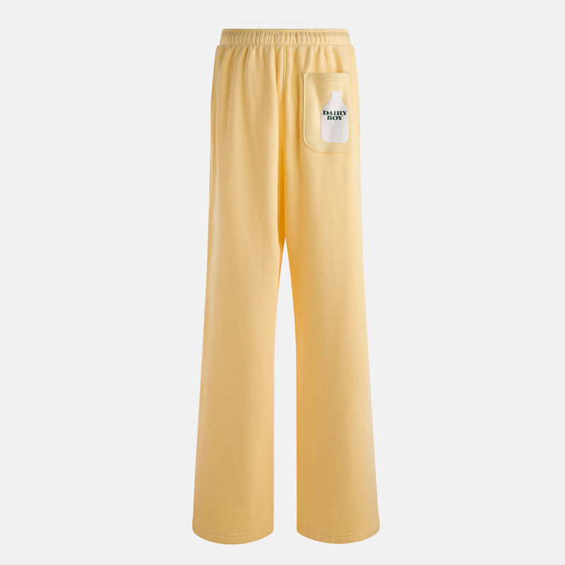 Milk Bottle Sweatpants - Yellow