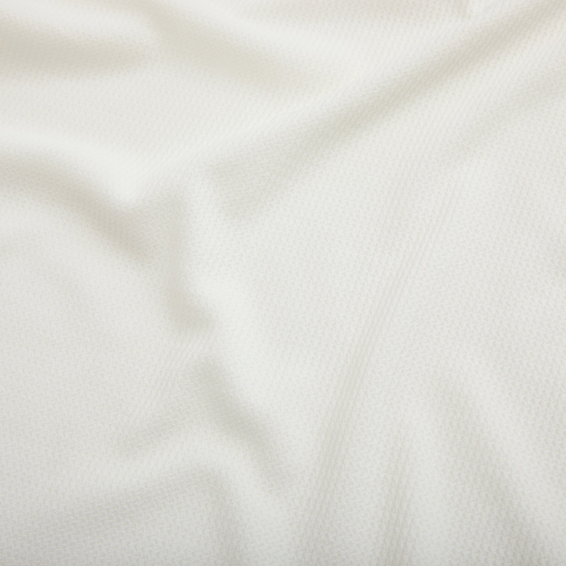 Close-up of white fabric texture