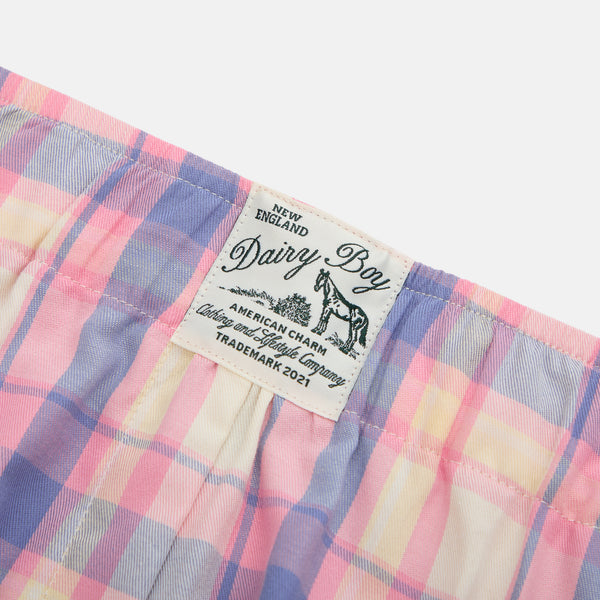 Garden Bed Boxer Shorts - Country Check