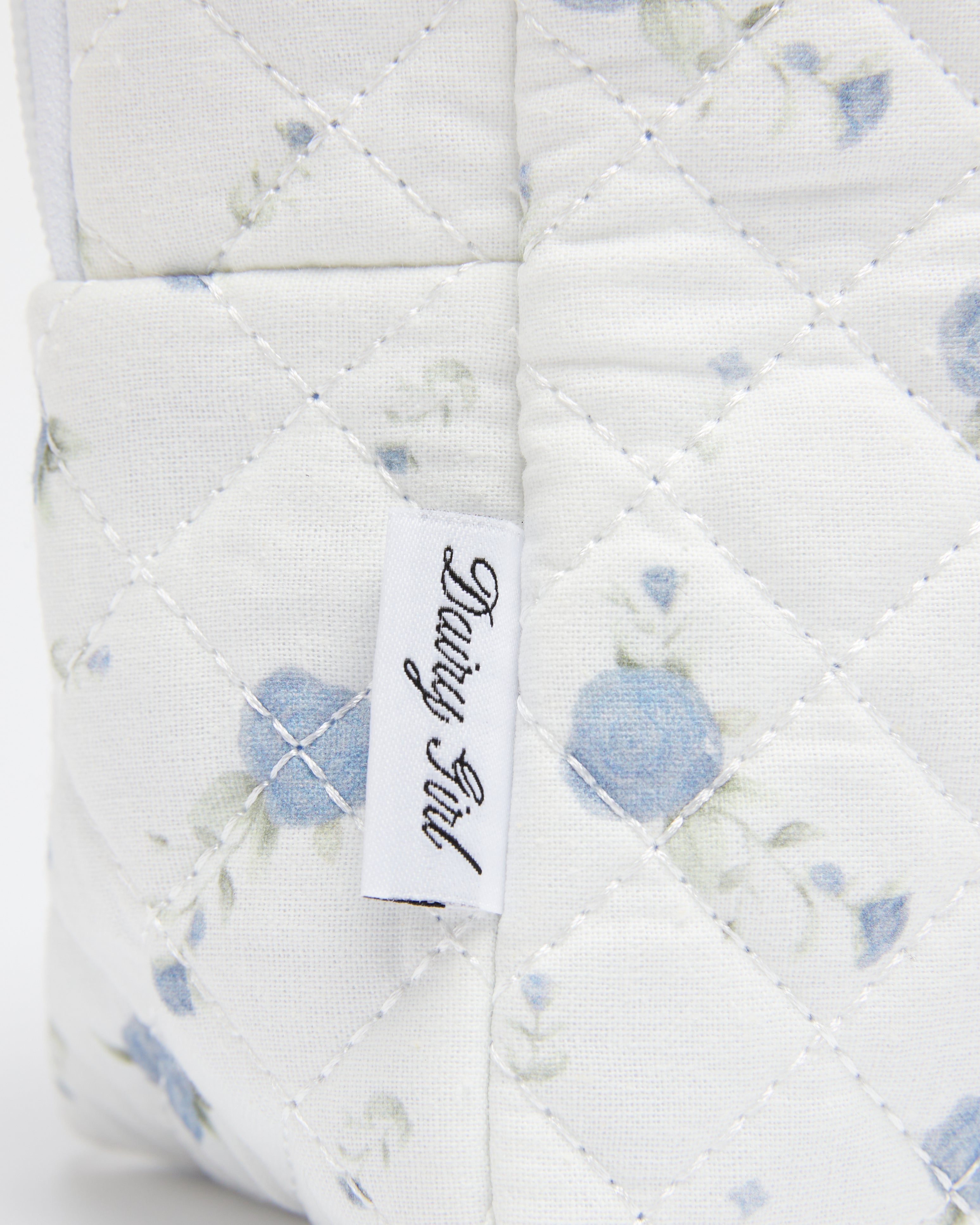 Blue Floral Pouch