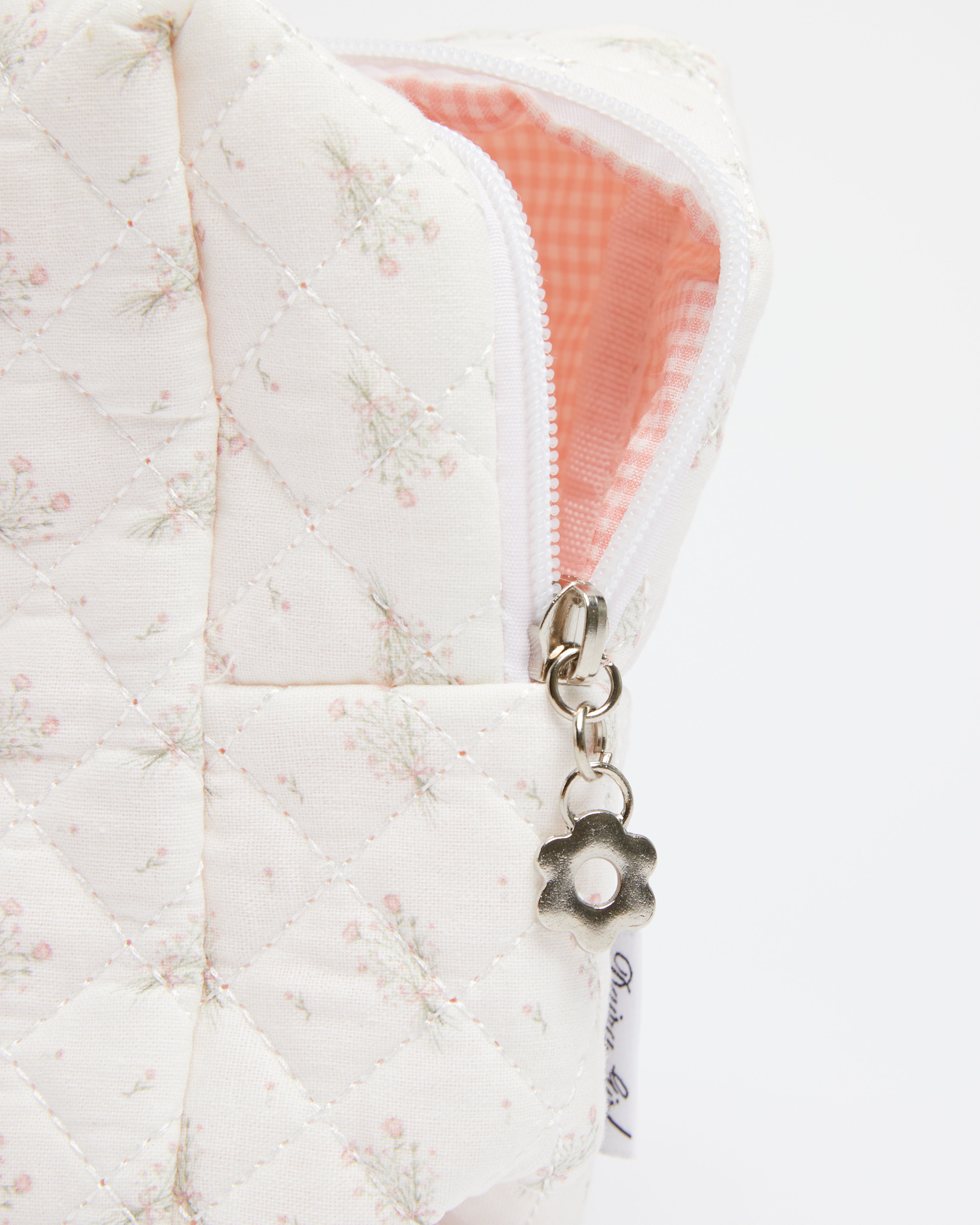 Pink Floral Pouch