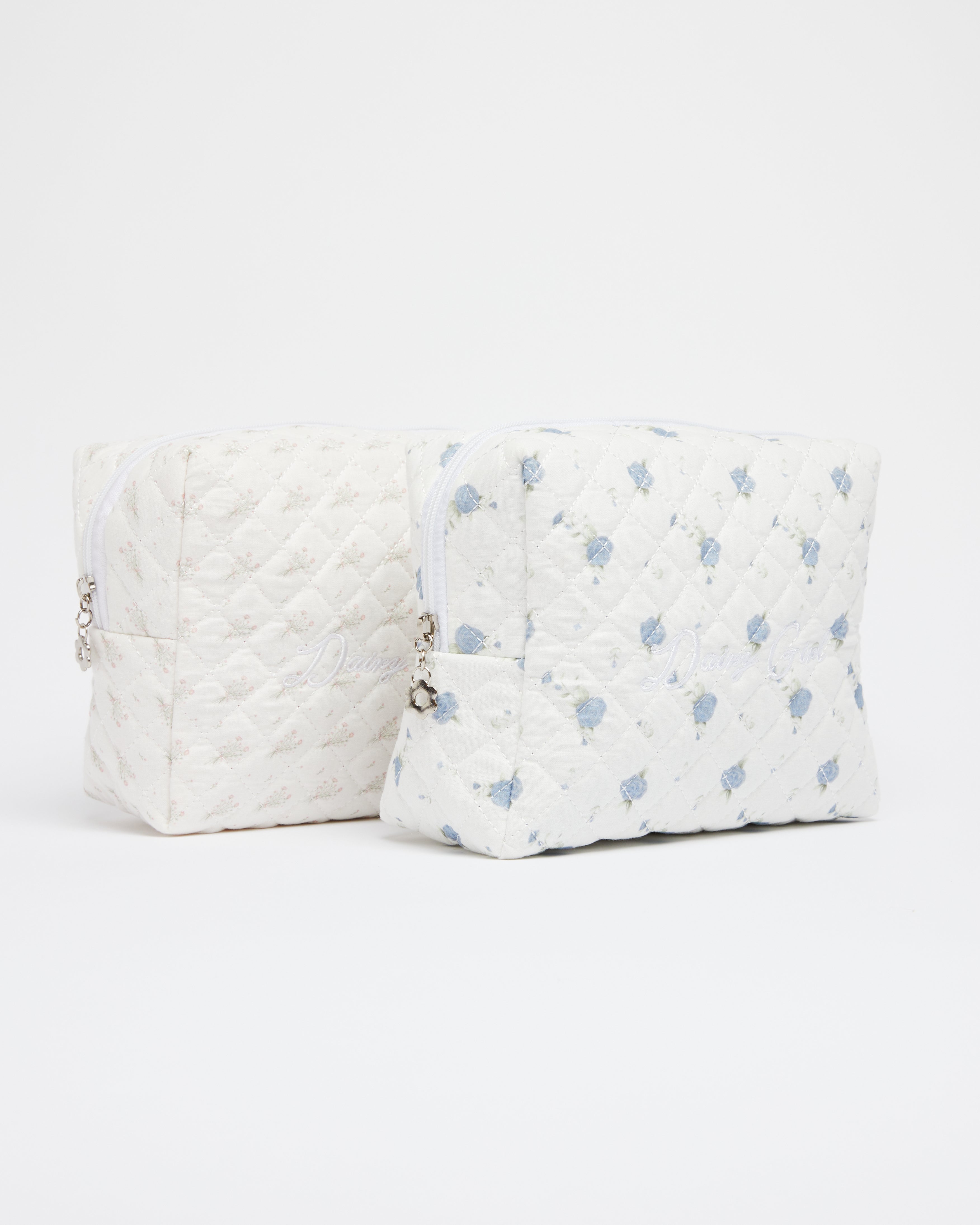 Pink Floral Pouch