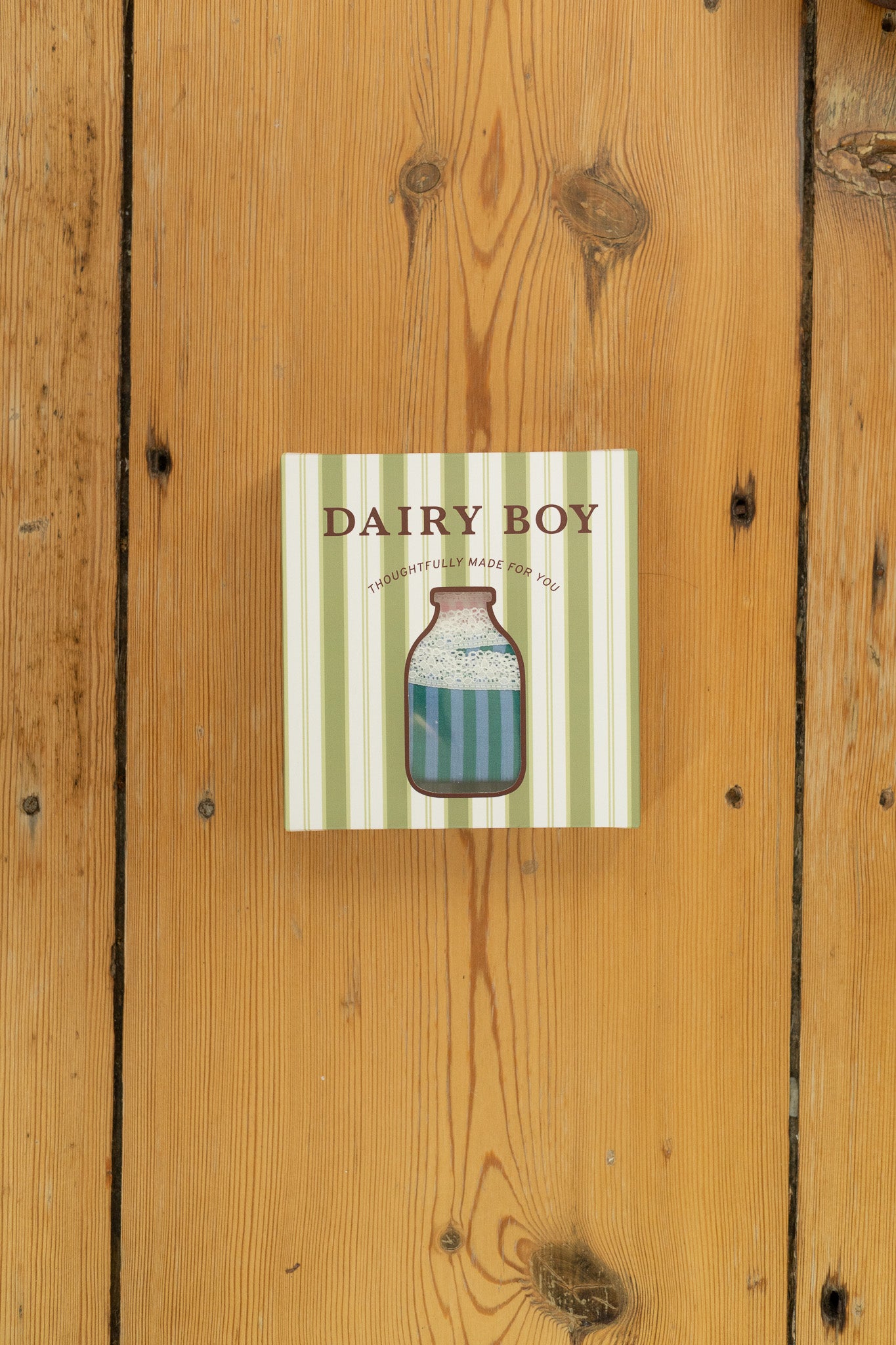Cheeky Undie Pack - Green Pinstripe Multi