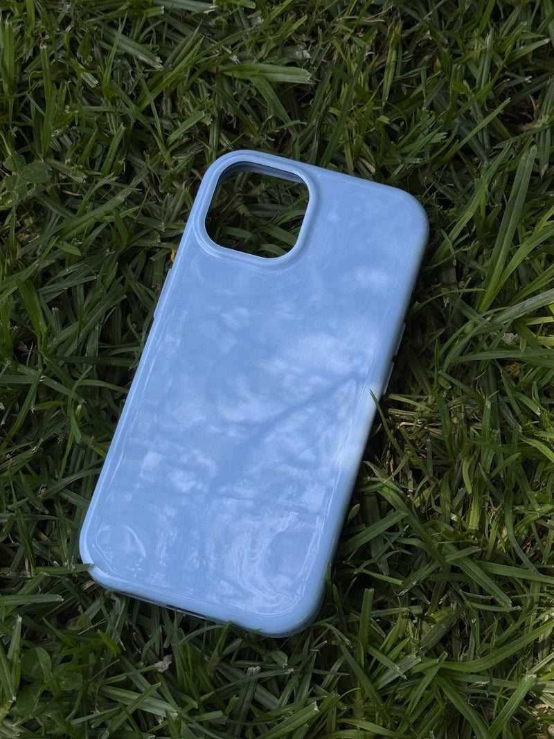 Garden Bed Phone Case - Cool Blue