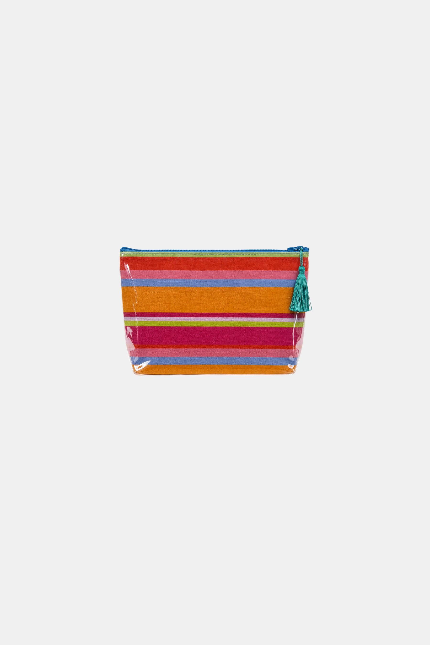 Shell & Sail Makeup Bag - Popsicle Stripe