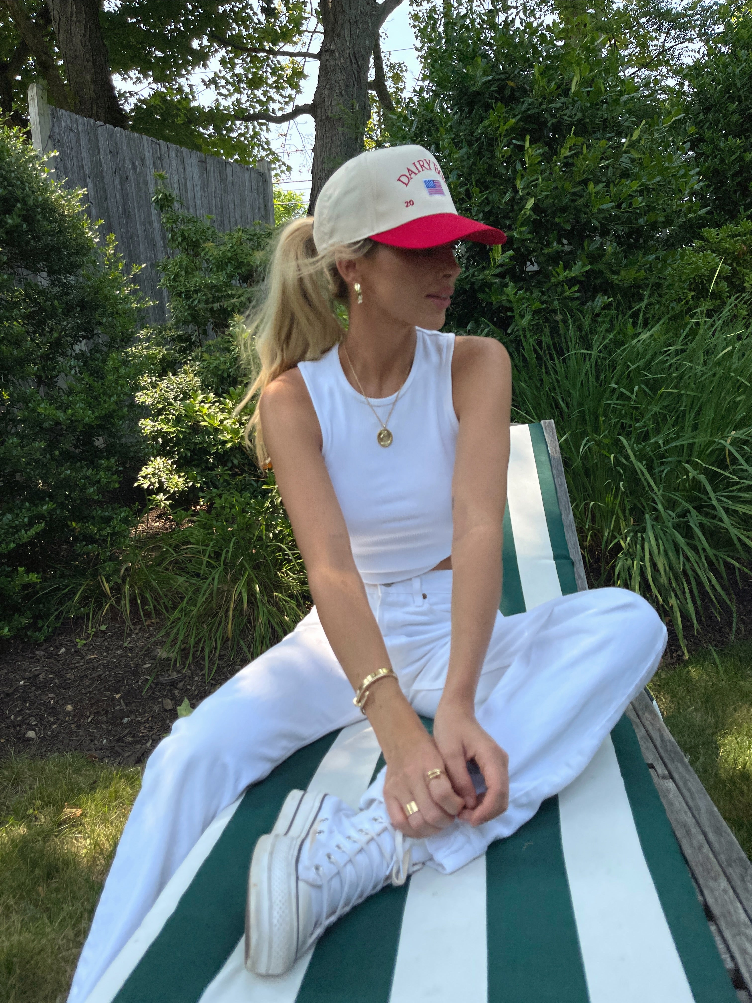 The American Trucker Hat - Red
