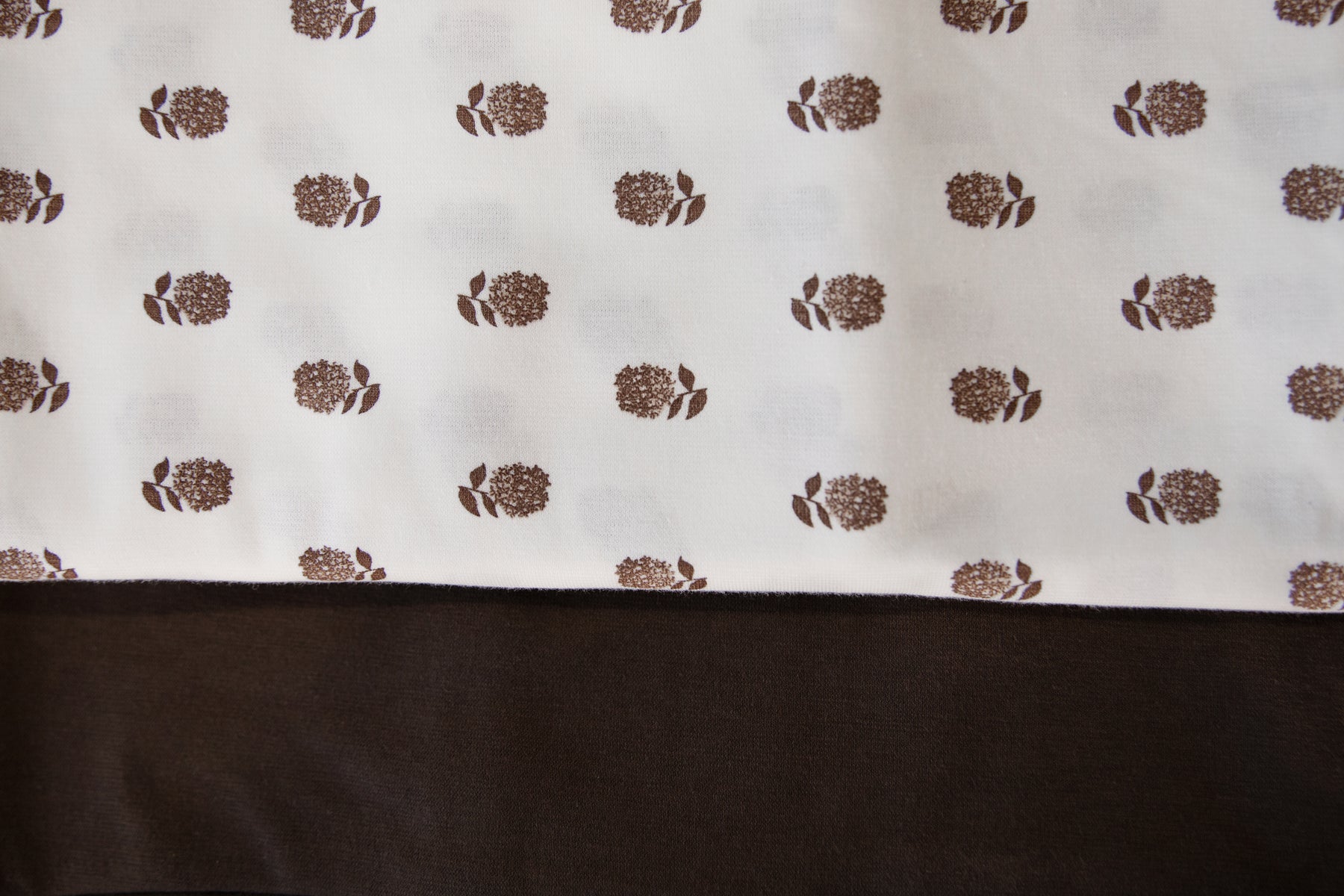 Jersey Pillowcase Set - Chestnut Floral