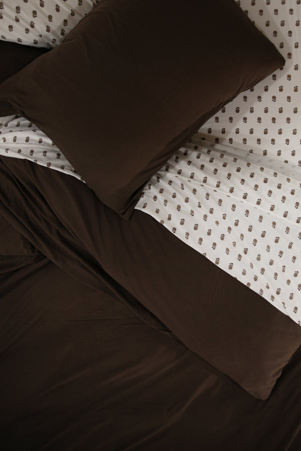 Jersey Sham Set - Teddy