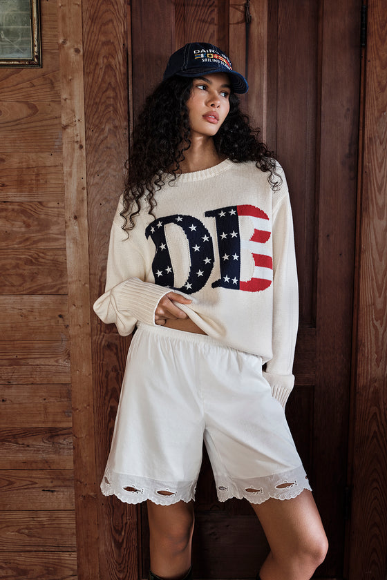 American Summer Sweater - Oatmeal