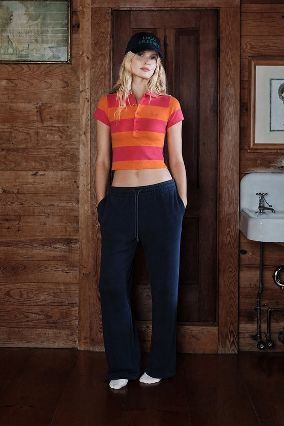 Straight Leg Sweatpant - Classic Navy