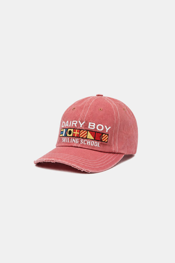 Sailing School Baseball Hat - Nantucket Red