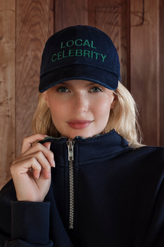 Local Celebrity Baseball Hat - Classic Navy