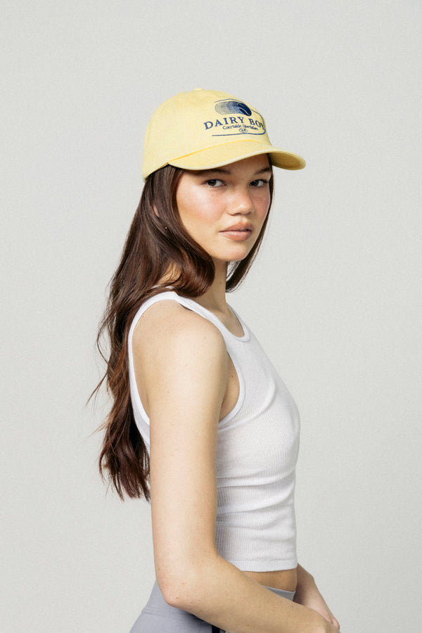 Courtside Tennis Cap - Yellow