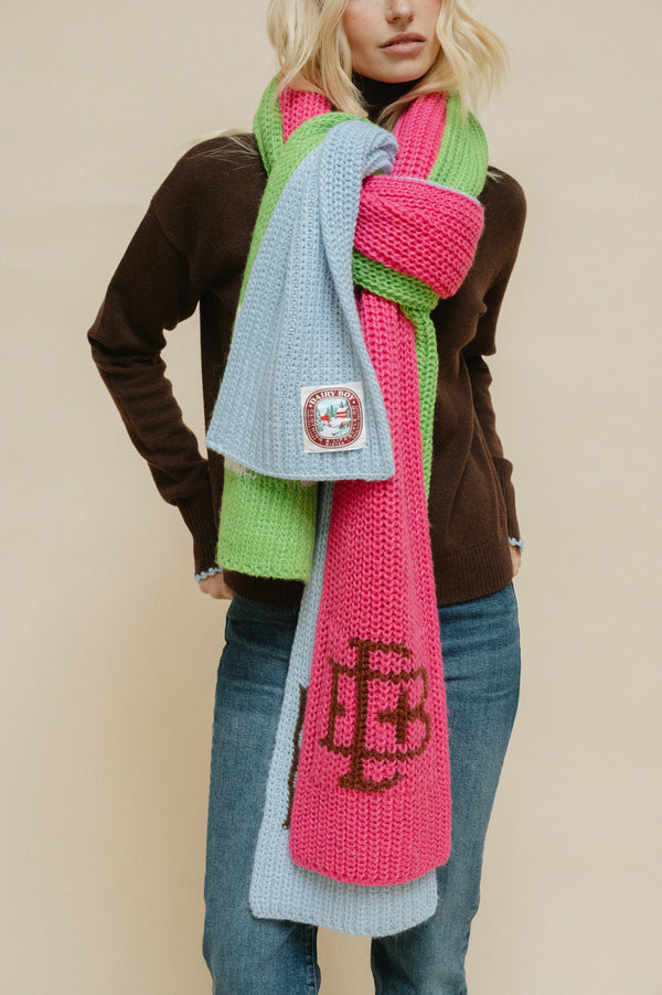 Winter Scarf - Hot Pink