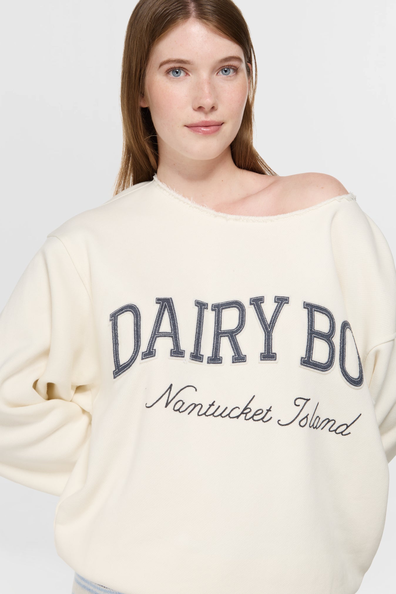 Cut Off Nantucket Island Crewneck