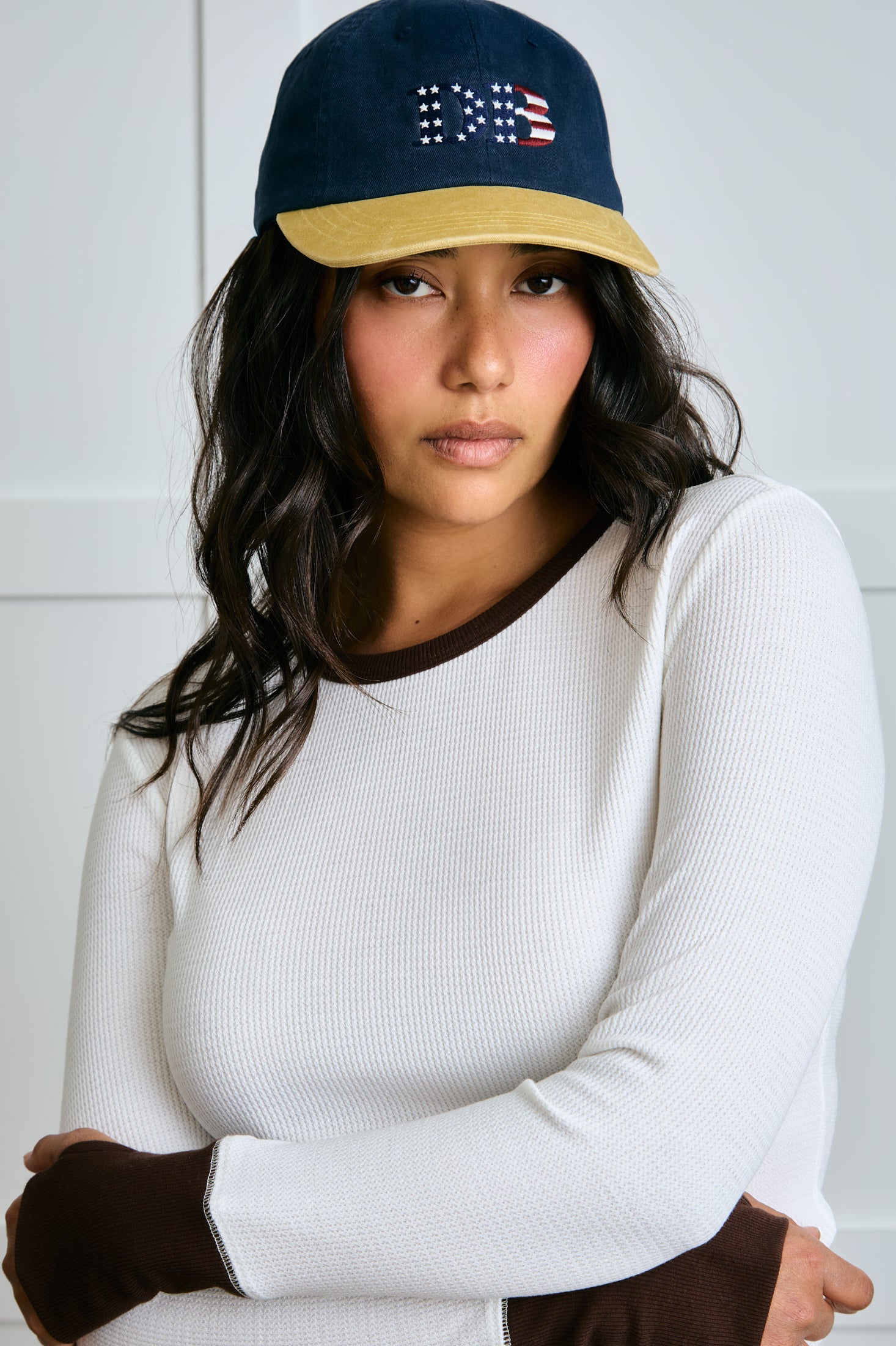 American Summer Baseball Hat - Navy