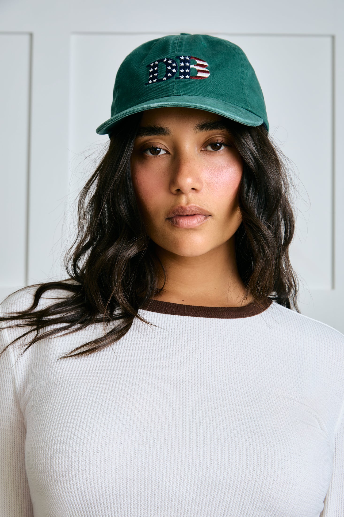 American Summer Baseball Hat - Emerald