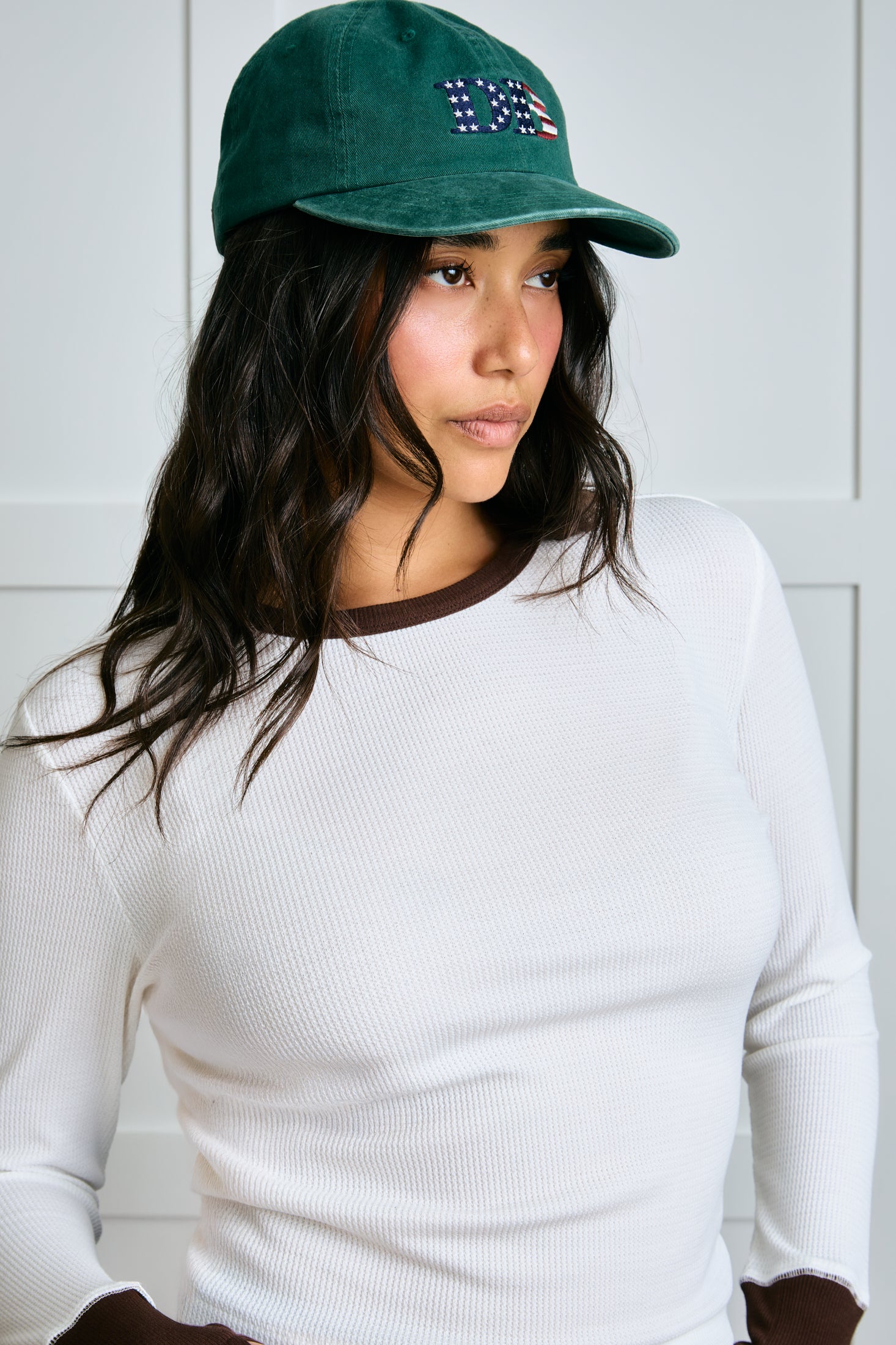 American Summer Baseball Hat - Emerald