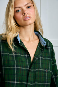 The Hanover Flannel - Evergreen Plaid