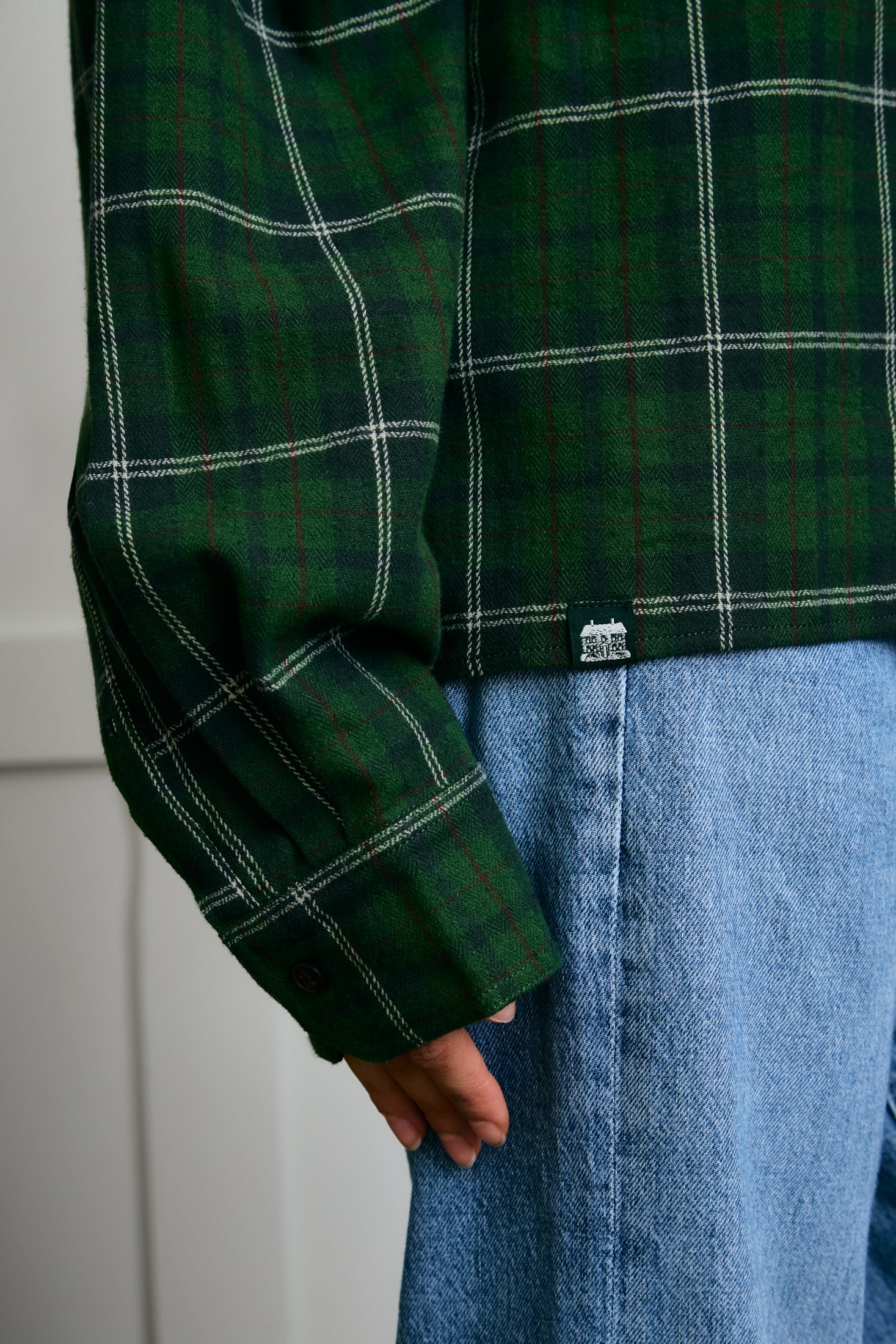 The Hanover Flannel - Evergreen Plaid - Dairy Boy