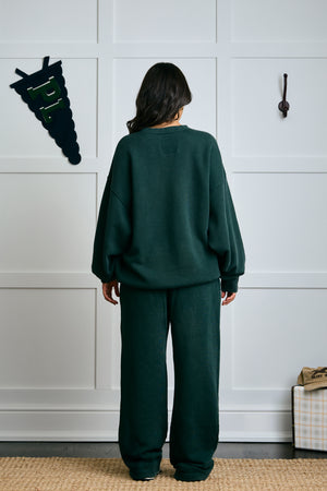 Straight Leg Sweatpant - Honeydew