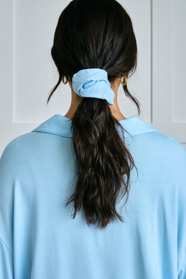 Garden Bed Scrunchie - Cool Blue