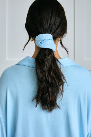 Garden Bed Scrunchie - Cool Blue