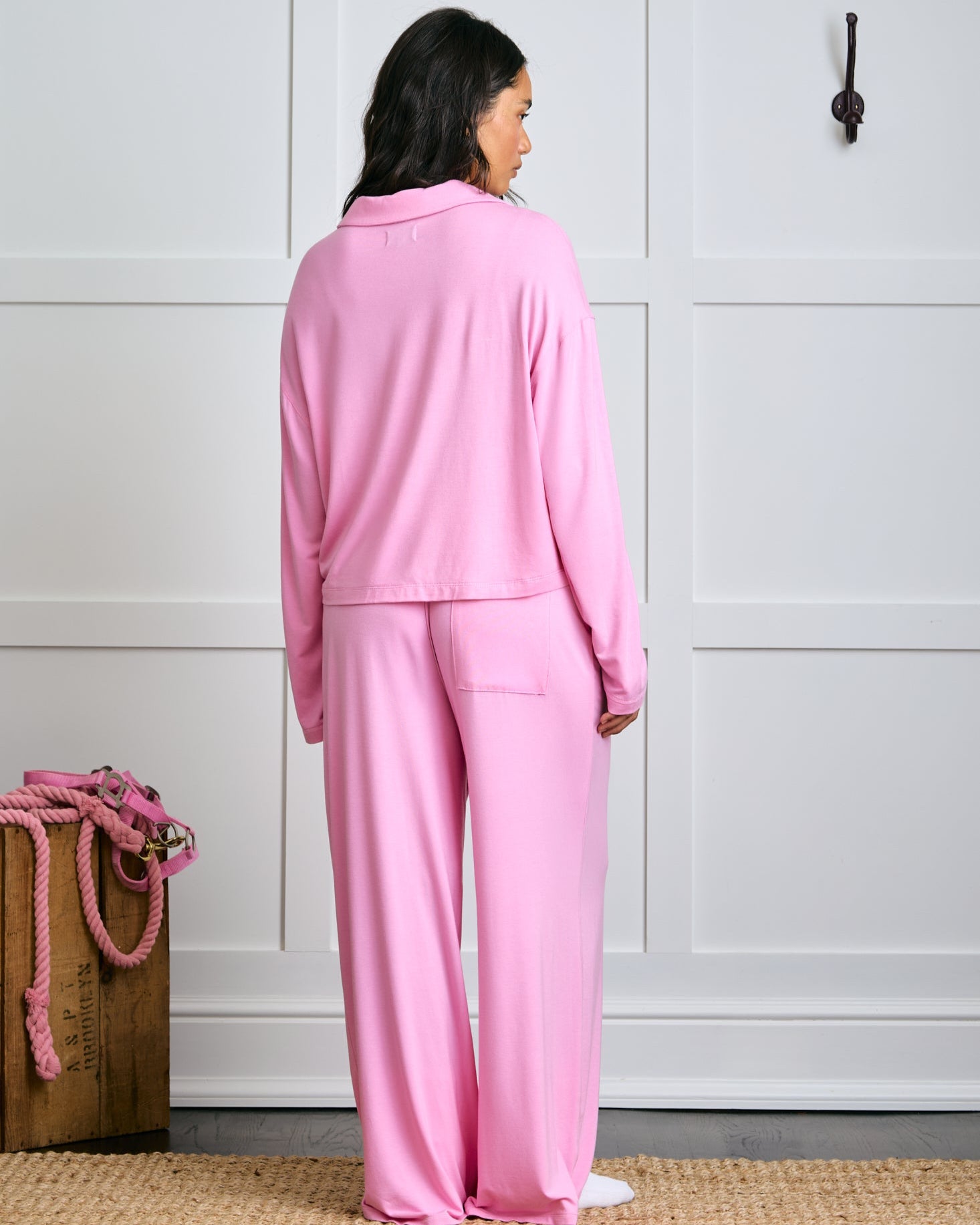 Garden Bed Sleep Set - Carrot in Taffy