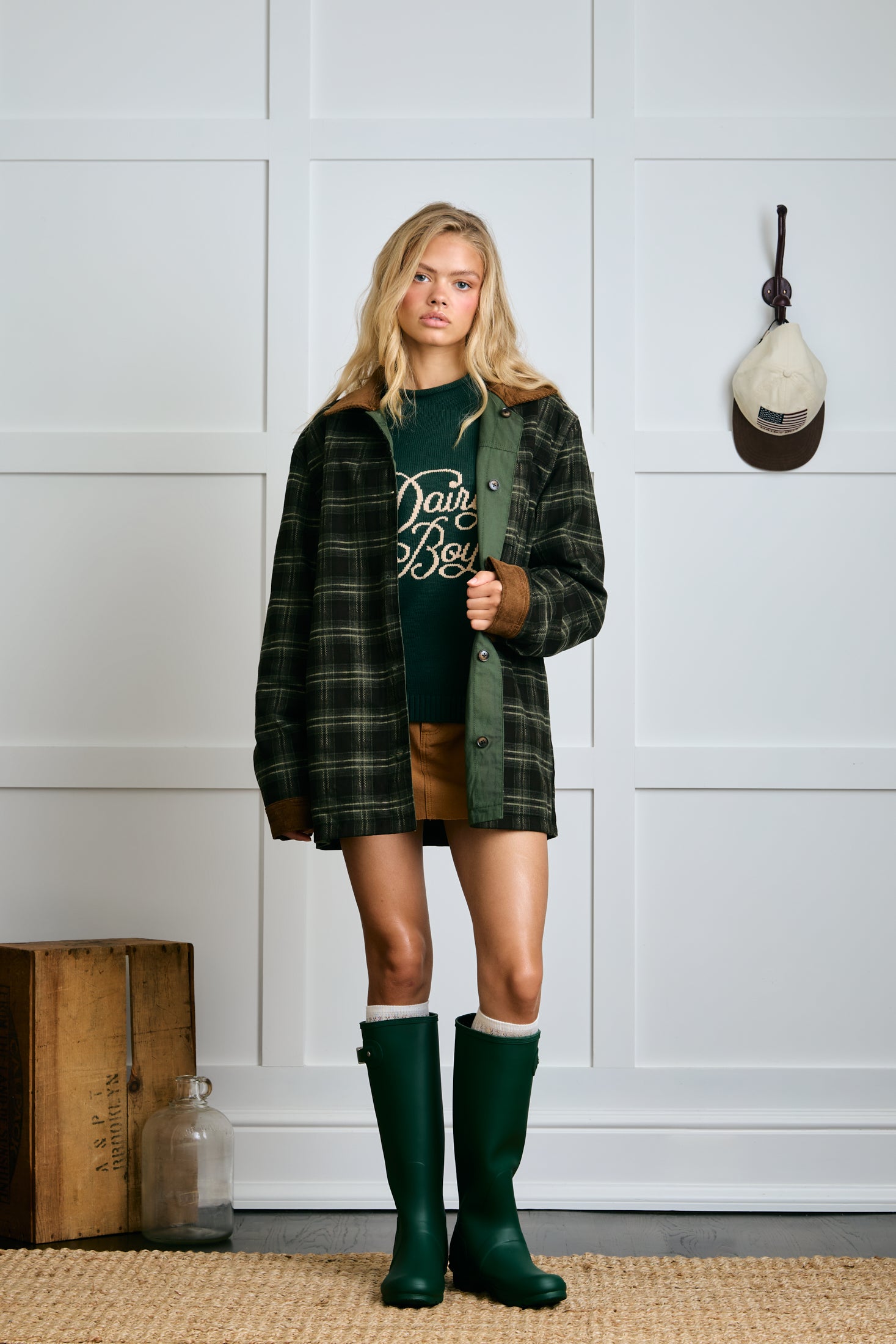 The Whitman Jacket - Moss - Dairy Boy