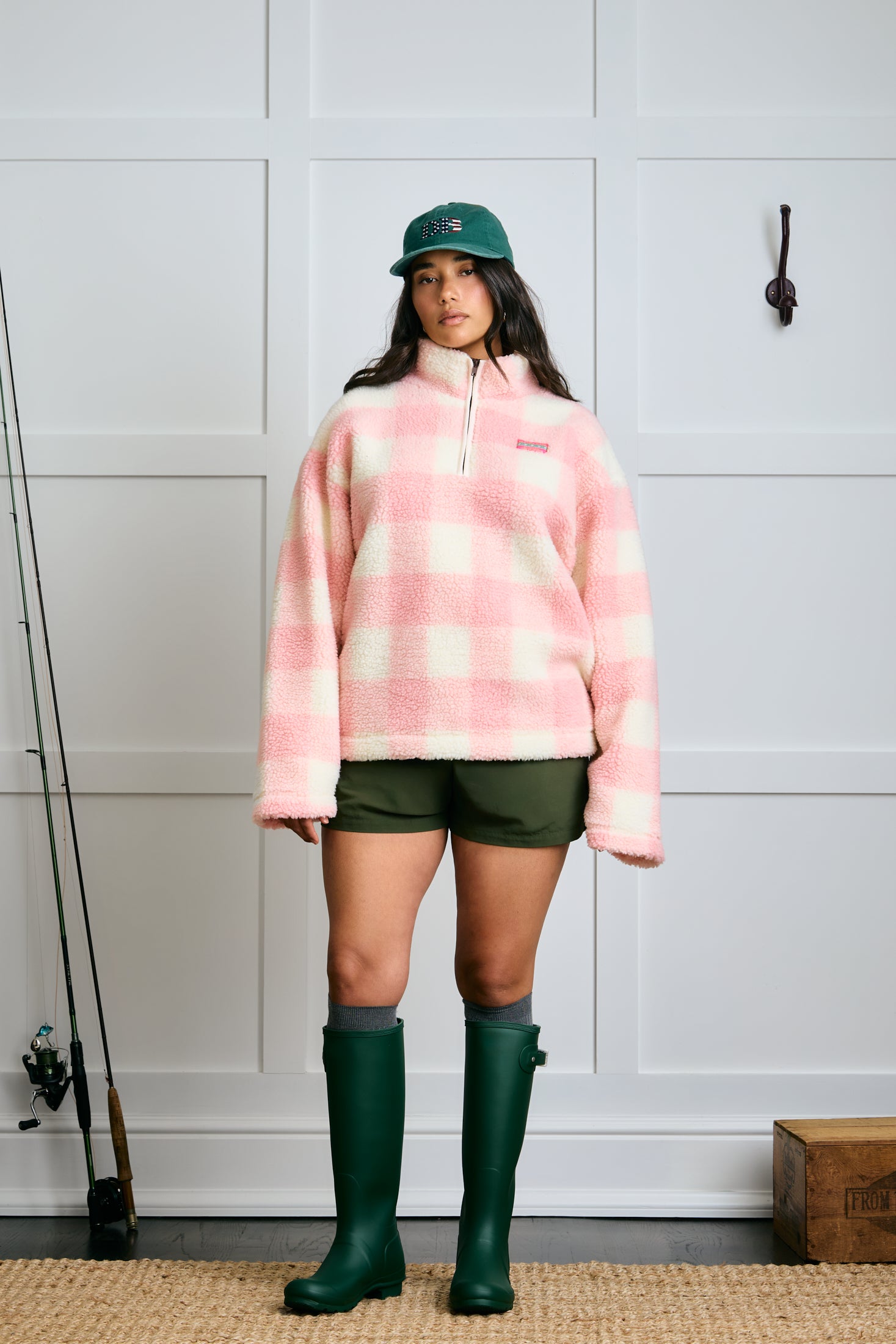 Green Mountain Fleece - Pink Lemonade