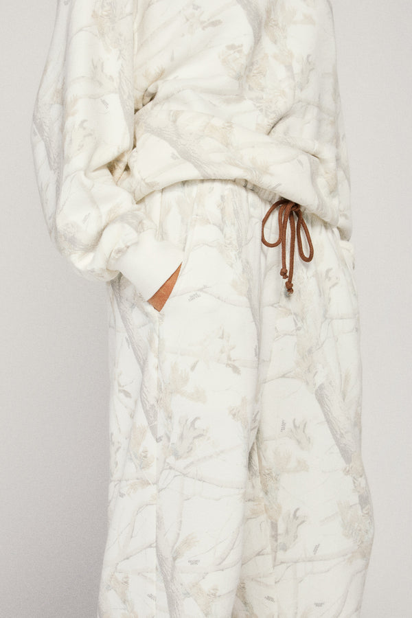 Straight Leg Sweatpant - Woodland Camo