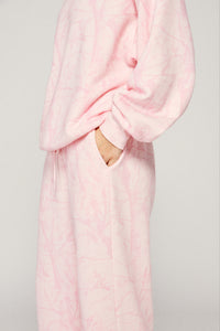 Straight Leg Sweatpant - Bubblegum Camo