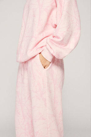 Straight Leg Sweatpant - Bubblegum Camo