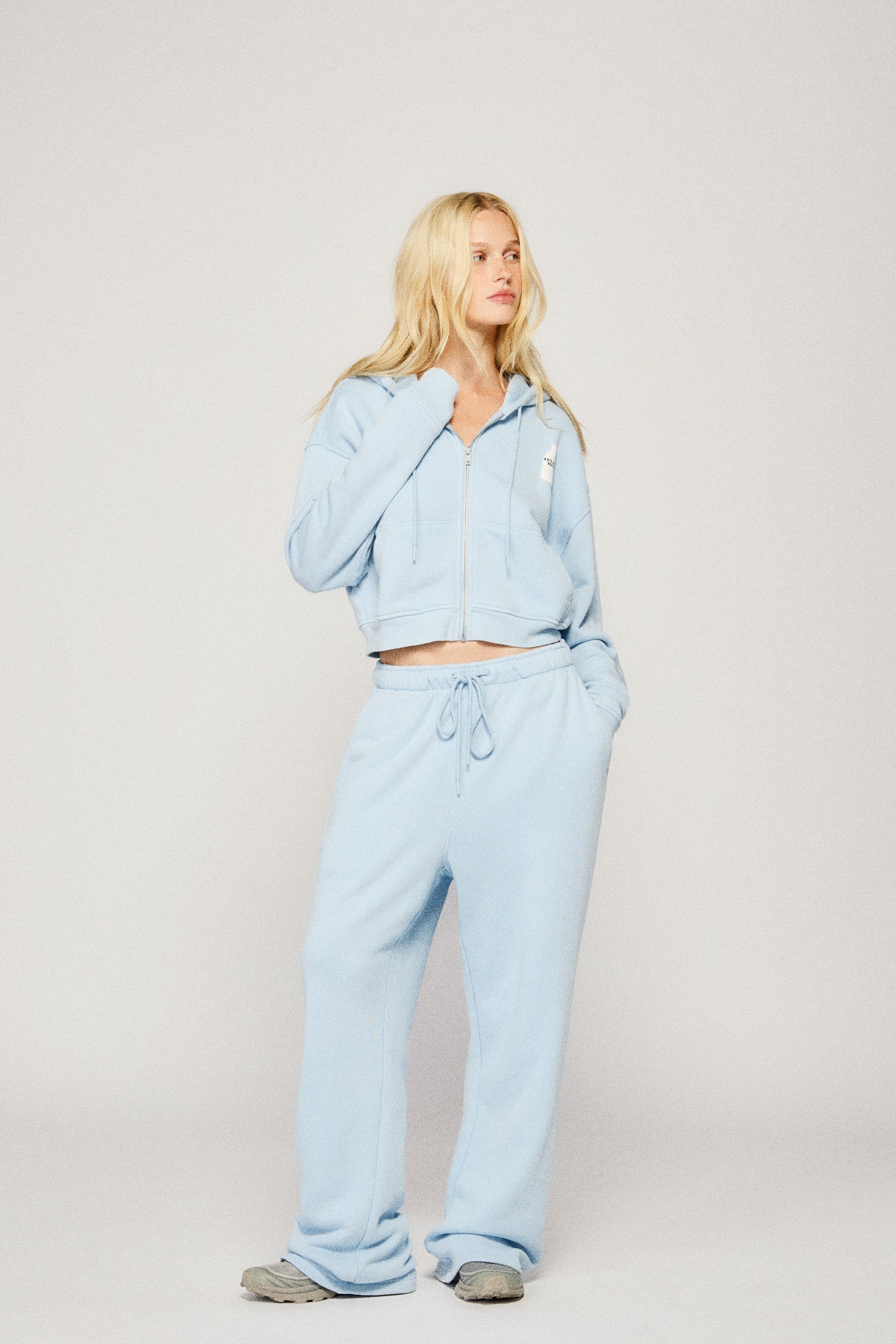 Milk Bottle Sweatpants - Icy Blue