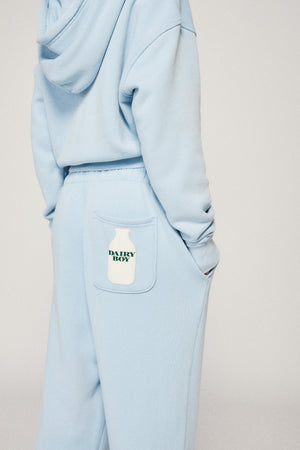 Milk Bottle Sweatpant - Icy Blue