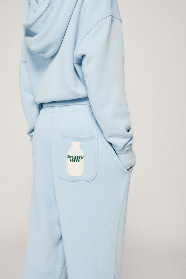 Milk Bottle Sweatpants - Icy Blue