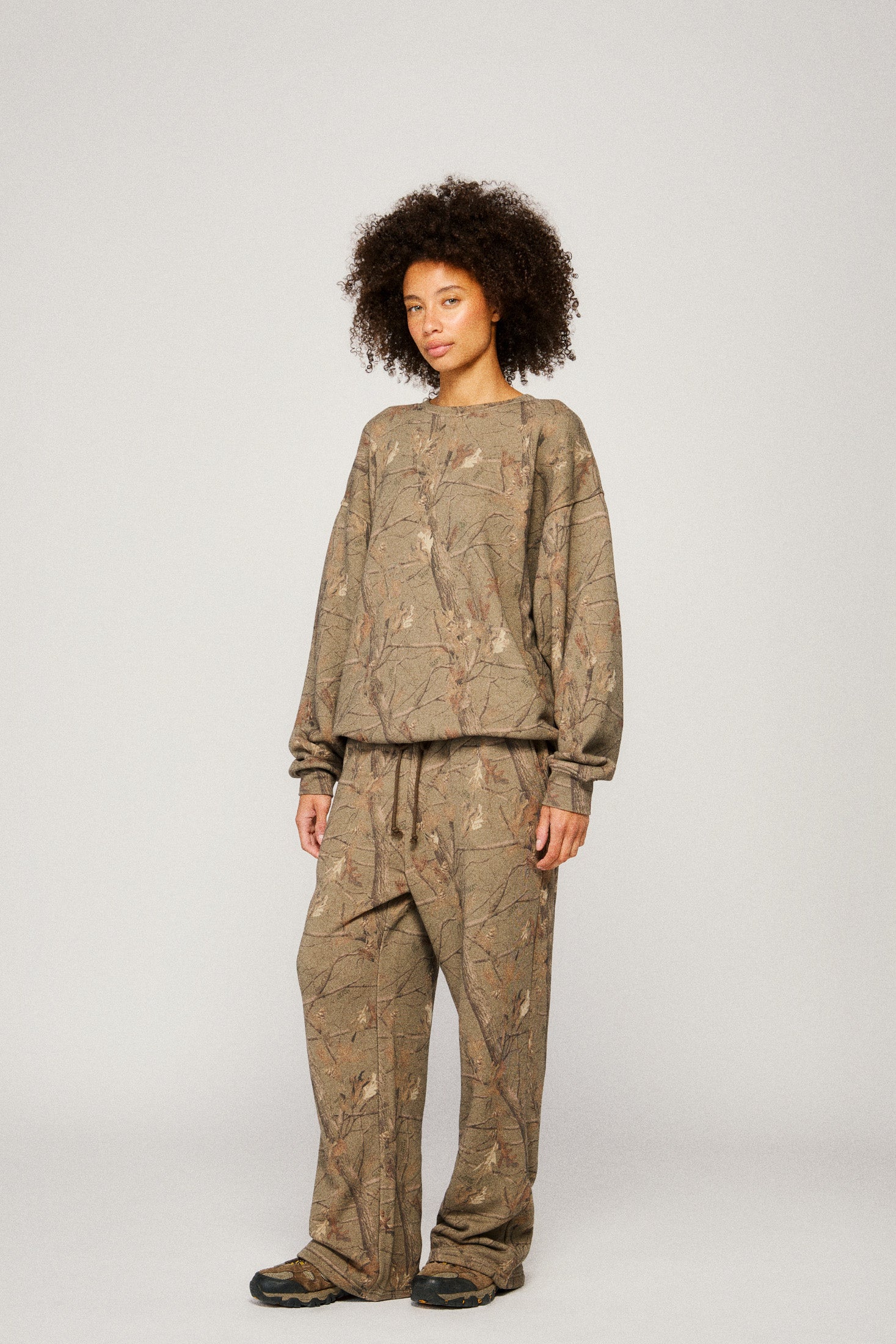 Straight Leg Sweatpant - Evergreen Camo