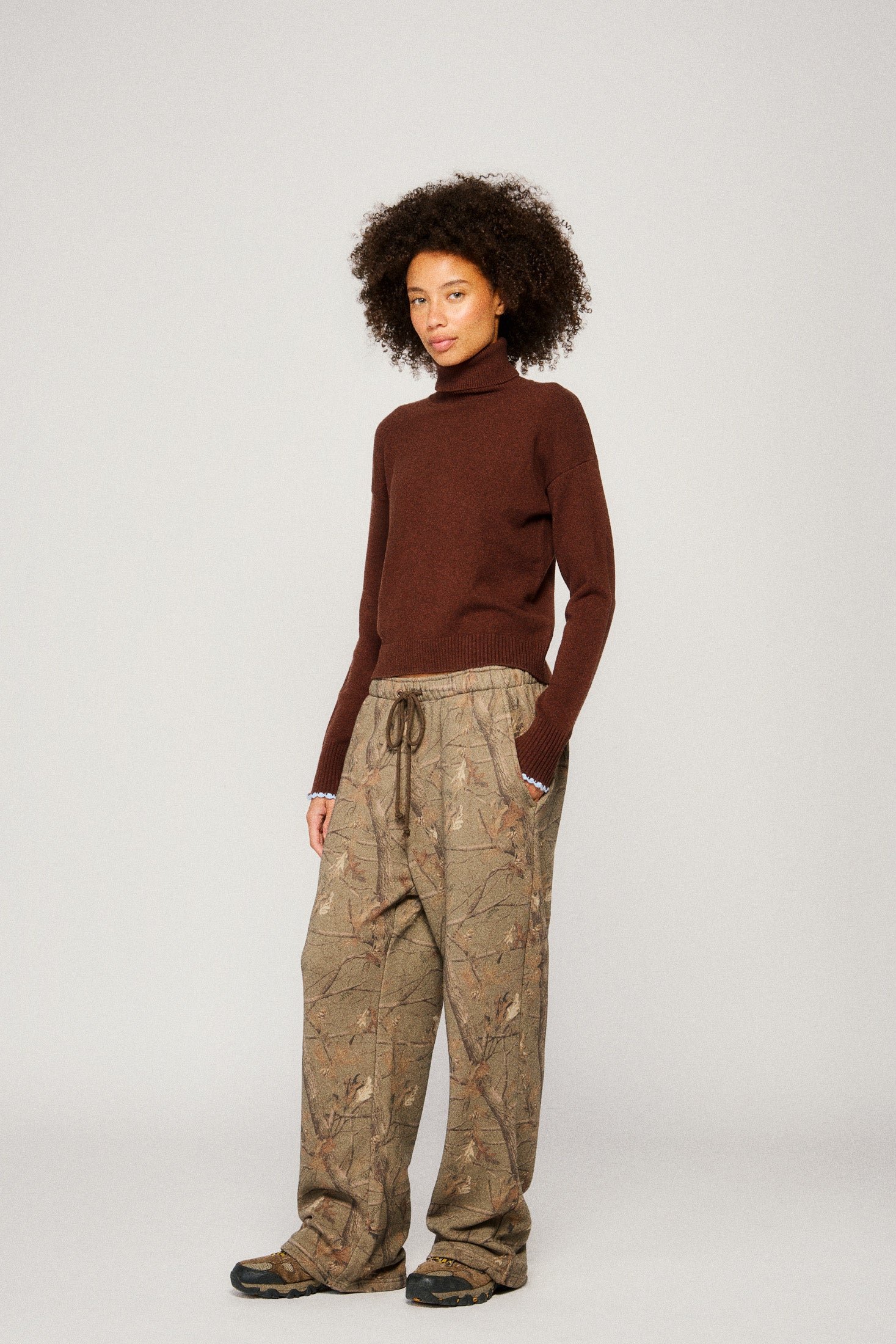 Straight Leg Sweatpant - Evergreen Camo