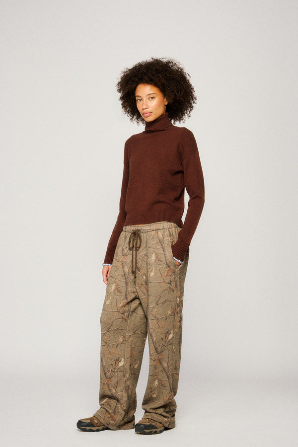 Straight Leg Sweatpant - Evergreen Camo